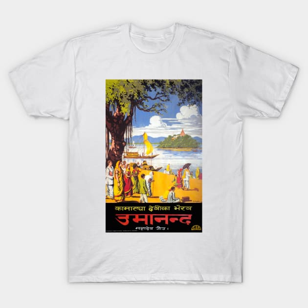 Vintage Travel Poster India - Kolkata 1930s T-Shirt by vintagetreasure